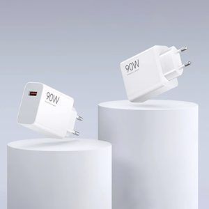 Xiaomi HyperCharge Combo 90W 6.1A USB-A seinälaturi USB-C kaapelilla - Valkoinen