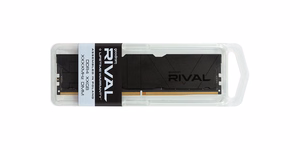 DDR4 2x8GB sarja UDIMM goodram RIVAL syvä musta