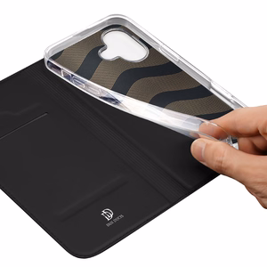 DUX DUCIS Skin Pro Lompakkosuojakuori iPhone 16 Plus:lle - musta
