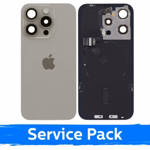 Takakuori yhteensopiva Apple iPhone 15 Pro / Natural Titanium / (Service Pack)