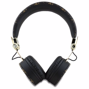 Guess Bluetooth ENC GUBH70E4PTMK on-ear kuulokkeet musta/musta 4G Triangle Round Shape