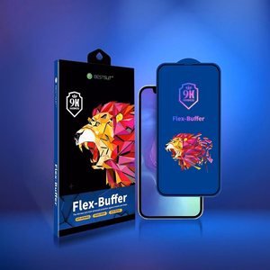 Bestsuit Flex-Buffer Hybrid Glass 5D with antibacterial Biomaster coating for Apple iPhone 12 mini BLACK
