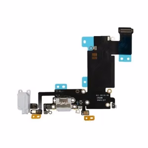 Latausportti yhteensopiva Apple iPhone 6 Plus 5.5'' Flexin kanssa musta OEM
