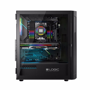 Logic ARAMIS ARGB MINIDI USB 3.0 Case Black