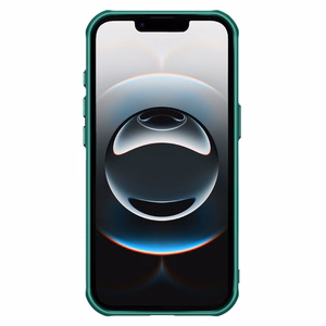 Nillkin Iceblade Prop Suojakuori jalustalla iPhone 16e / 17e:lle - vihreä