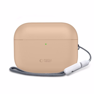 Tech-Protect Silikoninen Suojakuori AirPods Pro 3 -lle - beige