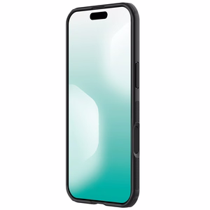 Nillkin Super Frosted Shield Pro MagSafe-yhteensopiva suojakuori iPhone 17 Air:lle - läpinäkyvä musta