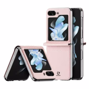 Dux Ducis Bril nahkainen kotelo Samsung Galaxy Z Flip 5 5G - vaaleanpunainen