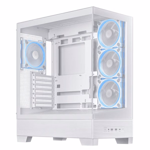 ASUS A31 Plus TG ARGB Valkoinen Midi Tower -kotelo