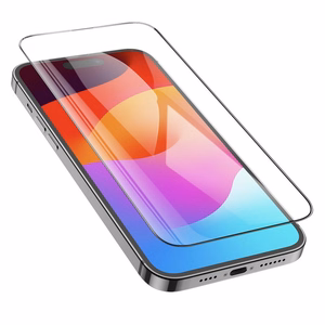 Tempered glass to iPhone 15 PRO Hoco HD 5D Guardian shield 10 pcs G14 black