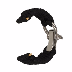 Universaali nylon-ranneke 22 mm design 1 musta