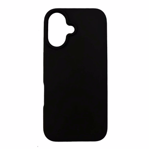 3mk Silikoninen Suojakuori iPhone 16 Plus:lle - Musta