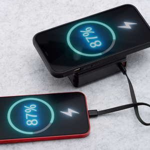 Monitoiminen laturi Forcell F-Energy 6in1 USB A + USB C PD 45W + varavirtalähde 15000 mAh + langaton lataus 15W musta