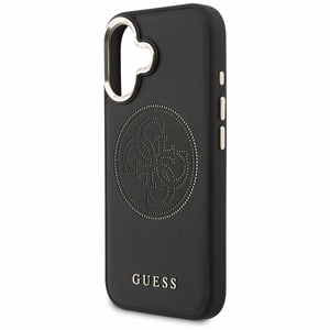 Guess Perforated 4G MagSafe Suojakuori iPhone 17:lle - Musta
