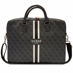 Guess 4G Printed Stripes laukku 16 tuuman kannettavalle - musta