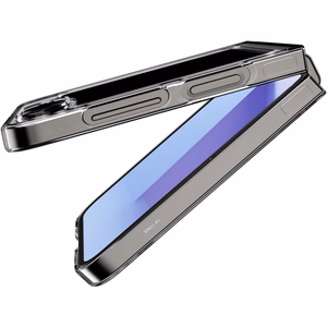Spigen AirSkin case for Samsung Galaxy Z Flip6 / Z Flip7 FE, crystal clear