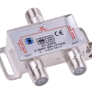 2-way splitter, 5–2450 MHz