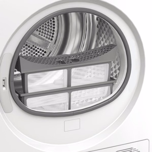 Whirlpool WP C10X WBS EE -vapaasti seisova edestä täytettävä kuivausrumpu, 10 kg, valkoinen