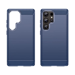 Carbon Suojakuori Samsung Galaxy S25 Ultra - Sininen
