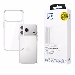 3mk Armor Suojakuori Apple iPhone 17 Pro Max:lle - läpinäkyvä
