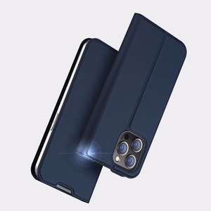 Dux Ducis Skin Pro Holster Flip Cover iPhone 14 Pro kultainen