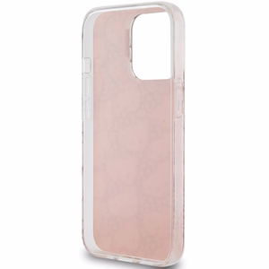 Hello Kitty IML Gradient Electrop Crowded Kitty Head Suojakuori iPhone 15 Pro Max:lle - vaaleanpunainen