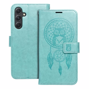 MEZZO Kirjasuojakuori Samsung A54 5G:lle dreamcatcher vihreä