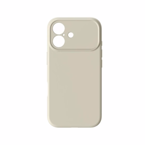 Suojakuori iPhone 17 Forcell F-Protect Rubber Premium, MagSafe-yhteensopiva, antiikinvalkoinen