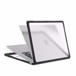 Tech-Protect Velar Case for MacBook Air 15" 2023 / 2024 / 2025 / 2026 - Transparent Black