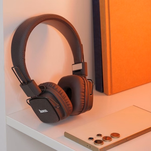 Hoco W56 langattomat Bluetooth over-ear kuulokkeet ruskeat