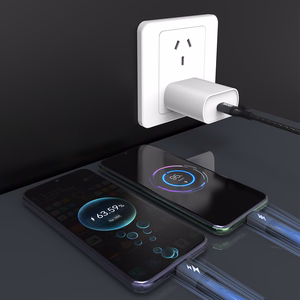 Dudao L3F 2in1 Kaapeli 100W 1.2m 2 x USB-C - musta