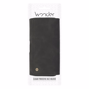 Wonder MAX Vyöpidike (Koko XL) iPhone 17 Pro Max/16 Pro Max/Samsung A55 5G/A53/S25 Plus/S23 FE musta (167x83 mm)