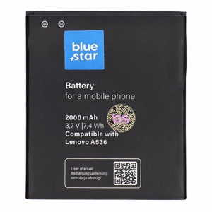 Akku Lenovo A536:lle 2000 mAh Blue Star Premium