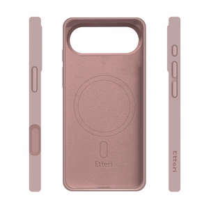 Etteri Silikoninen Mag Suojakuori iPhone 17 Air:lle vaaleanpunainen