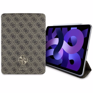 Guess GUFC11RM24PS4SGW iPad Air 11" 2024 Ruskea/Ruskea Magneettinen 4G Big Logo