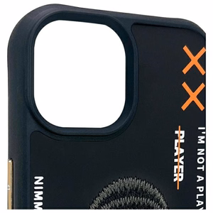 Nimmy Cool&Cute 2.0 Monkey Suojakuori iPhone 15:lle - musta
