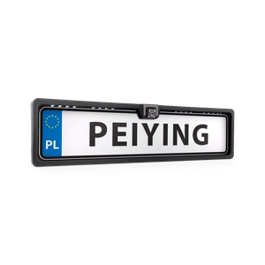 Peiying-auton peruutuskamera yönäöllä rekisterikilven kehyksessä