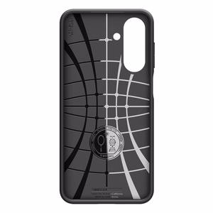 Spigen Liquid Air Suojakuori Samsung Galaxy A26 5G:lle - Matta Musta