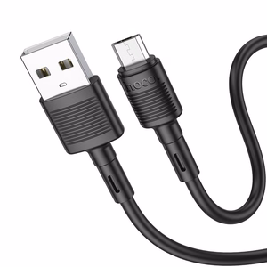 Hoco X83 USB-A – MicroUSB Kaapeli 1,0 m, musta