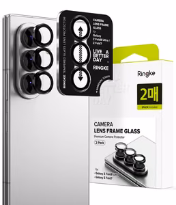Ringke camera-frame protector for Samsung Galaxy Z Fold 7/8 Ultra, 2 pcs. – black