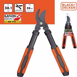 BLACK+DECKER-ohileikkaavat voimasakset, 38,1 cm