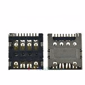 SIM-korttiholkki / kontaktit yhteensopiva LG H340 Leon / D320 L70 / D405 L90 alkuperäinen