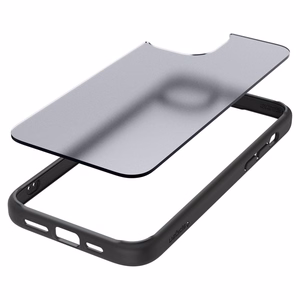 Spigen Ultra Hybrid suojakuori laitteelle iPhone 15 6.1", huurrettu musta