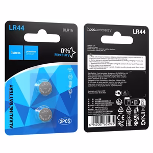 Alkaliparisto LR44 Hoco DLR16 2 kpl