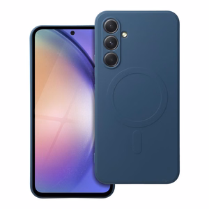 SILICONE MAG COVER puhelinkuori, magneettiyhteensopiva, Samsung A54 sininen