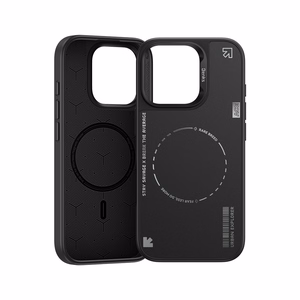 Benks Dynamic Minimalist Suojakuori iPhone 16 Pro:lle musta