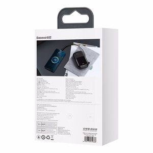 Baseus Qpow Pro 20000mAh varavirtalähde - USB + Type C - PD 22,5W Type C kaapelilla musta
