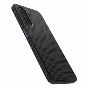 Spigen Liquid Air Suojakuori Samsung Galaxy A26 5G:lle - Matta Musta