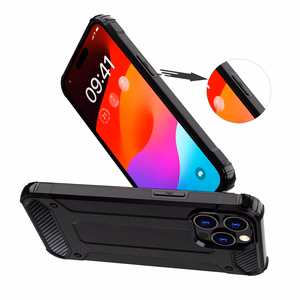 iPhone 15 Pro Max Hybrid Armor Suojakuori - sininen