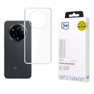 3mk Clear Case Realme 14 Pro+:lle - Läpinäkyvä